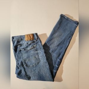 AE slim straight next level flex jeans 34x32